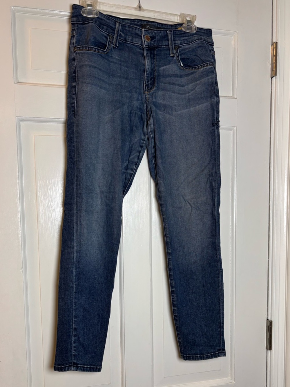 Level 99 Dark Wash Indigo JANICE Ultra Skinny Ankle Jeans Women’s 30